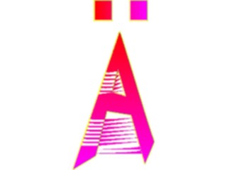 Sticker Custom Preview Image #009371 Alphabets General Sleek Sleek Condensed A