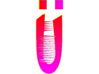 Sticker Custom Preview Image #009376 Alphabets General Sleek Sleek Condensed U