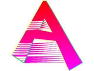 Sticker Custom Preview Image #009404 Alphabets General Sleek Sleek Extended A