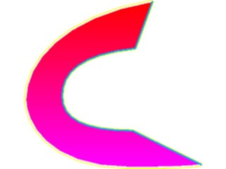 Sticker Custom Preview Image #009406 Alphabets General Sleek Sleek Extended C