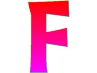 Sticker Custom Preview Image #009409 Alphabets General Sleek Sleek Extended F