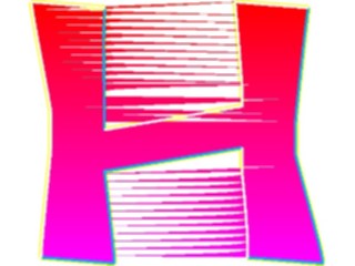 Sticker Custom Preview Image #009411 Alphabets General Sleek Sleek Extended H