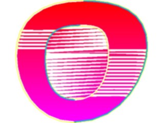 Sticker Custom Preview Image #009418 Alphabets General Sleek Sleek Extended O