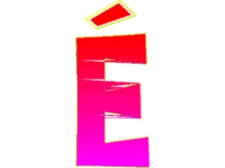 Sticker Custom Preview Image #009462 Alphabets General Sleek Sleek Extended E