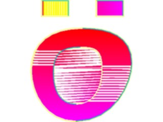 Sticker Custom Preview Image #009463 Alphabets General Sleek Sleek Extended O