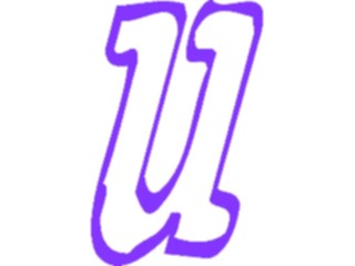 Sticker Custom Preview Image #009976 Alphabets General Smudge Smudge Ital Cond U2