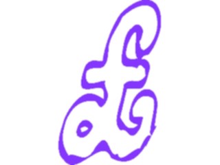 Sticker Custom Preview Image #009988 Alphabets General Smudge Smudge Ital Cond