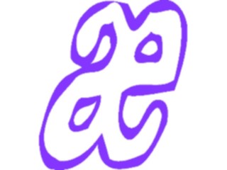 Sticker Custom Preview Image #009992 Alphabets General Smudge Smudge Ital Cond2