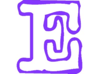 Sticker Custom Preview Image #010030 Alphabets General Smudge Smudge Normal E1