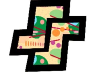 Sticker Custom Preview Image #010358 Alphabets General Solar Solar Italic S S