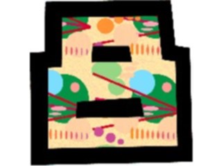 Sticker Custom Preview Image #010389 Alphabets General Solar Solar Normal8