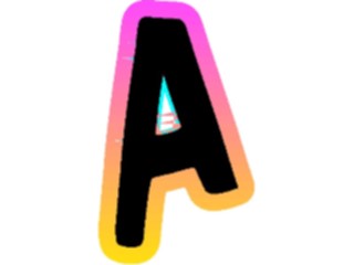 Sticker Custom Preview Image #011312 Alphabets General Sunrise Sunrise Normal A1