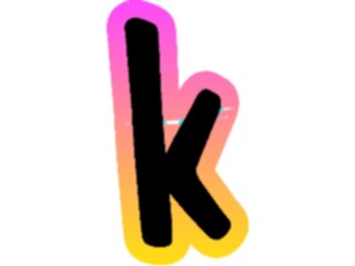 Sticker Custom Preview Image #011333 Alphabets General Sunrise Sunrise Normal K2