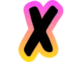 Sticker Custom Preview Image #011391 Alphabets General Sunrise Sunrise Normal X2