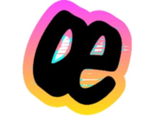 Sticker Custom Preview Image #011405 Alphabets General Sunrise Sunrise Normal2