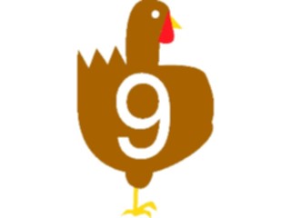 Sticker Custom Preview Image #011640 Alphabets General Turkey Turkey9