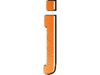 Sticker Custom Preview Image #011811 Alphabets General Western Western1 Western Condensed J2