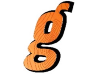 Sticker Custom Preview Image #011993 Alphabets General Western Western2 Western Italic G2