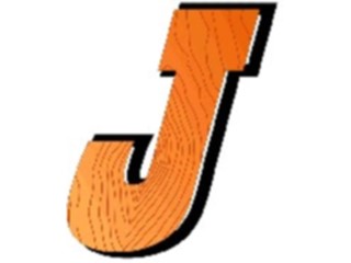 Sticker Custom Preview Image #011998 Alphabets General Western Western2 Western Italic J1