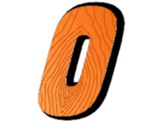 Sticker Custom Preview Image #012009 Alphabets General Western Western2 Western Italic O2