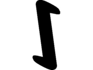 Sticker Custom Preview Image #012521 Alphabets Specialized Coptic Coptic Iauta1