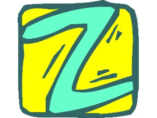 Sticker Custom Preview Image #012741 Alphabets Specialized Greek Greek Zeta2