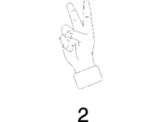 Sticker Custom Preview Image #013205 Alphabets Specialized Sign Language Sign Language02