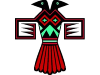 Sticker Custom Preview Image #013337 Americana Native Designs Bird49