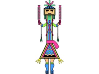 Sticker Custom Preview Image #013407 Americana Native Designs Figure13