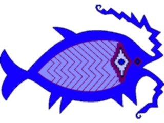 Sticker Custom Preview Image #013419 Americana Native Designs Fish06