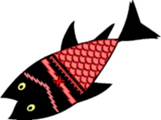 Sticker Custom Preview Image #013422 Americana Native Designs Fish09