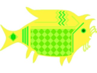 Sticker Custom Preview Image #013426 Americana Native Designs Fish13