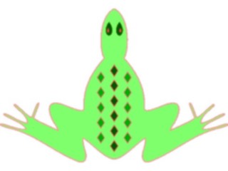 Sticker Custom Preview Image #013441 Americana Native Designs Frog8