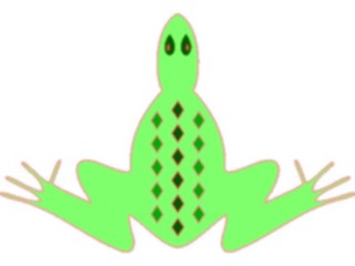 Sticker Custom Preview Image #013441 Americana Native Designs Frog8