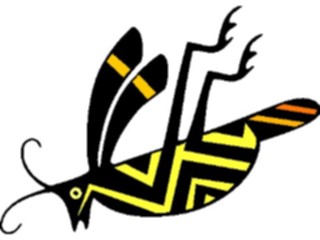 Sticker Custom Preview Image #013453 Americana Native Designs Insect05