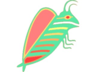 Sticker Custom Preview Image #013469 Americana Native Designs Insect21