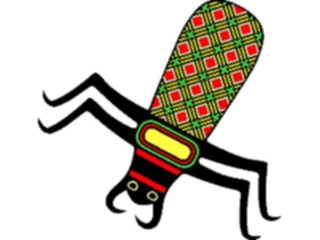 Sticker Custom Preview Image #013482 Americana Native Designs Insect34