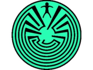 Sticker Custom Preview Image #013531 Americana Native Designs Rosette14