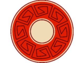 Sticker Custom Preview Image #013538 Americana Native Designs Rosette21