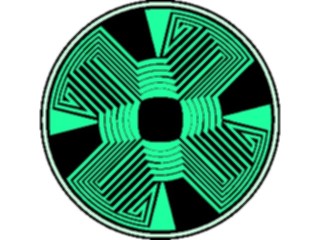 Sticker Custom Preview Image #013543 Americana Native Designs Rosette26