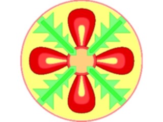 Sticker Custom Preview Image #013546 Americana Native Designs Rosette29