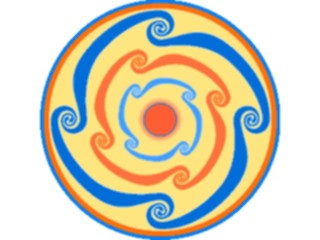 Sticker Custom Preview Image #013548 Americana Native Designs Rosette31