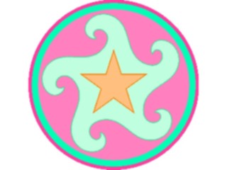 Sticker Custom Preview Image #013551 Americana Native Designs Rosette34