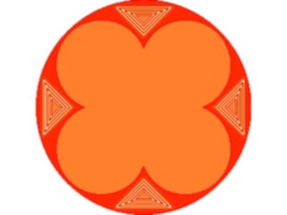 Sticker Custom Preview Image #013559 Americana Native Designs Rosette42