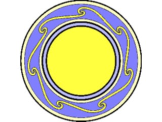 Sticker Custom Preview Image #013560 Americana Native Designs Rosette43