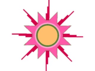 Sticker Custom Preview Image #013591 Americana Native Designs Sun06