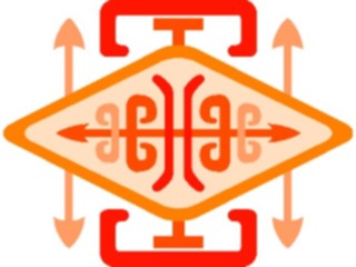 Sticker Custom Preview Image #013637 Americana Native Designs Tribal Symbol11