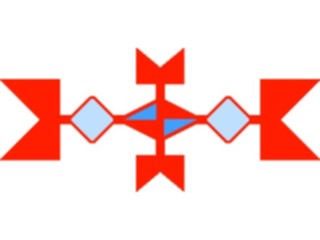 Sticker Custom Preview Image #013650 Americana Native Designs Tribal Symbol24