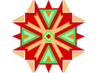 Sticker Custom Preview Image #013684 Americana Native Designs Tribal Symbol58