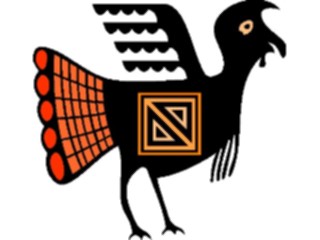 Sticker Custom Preview Image #013707 Americana Native Designs Turkey3